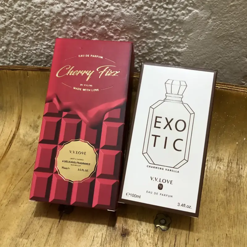 Perfumes VVLove Cherry Fizz y Exotic