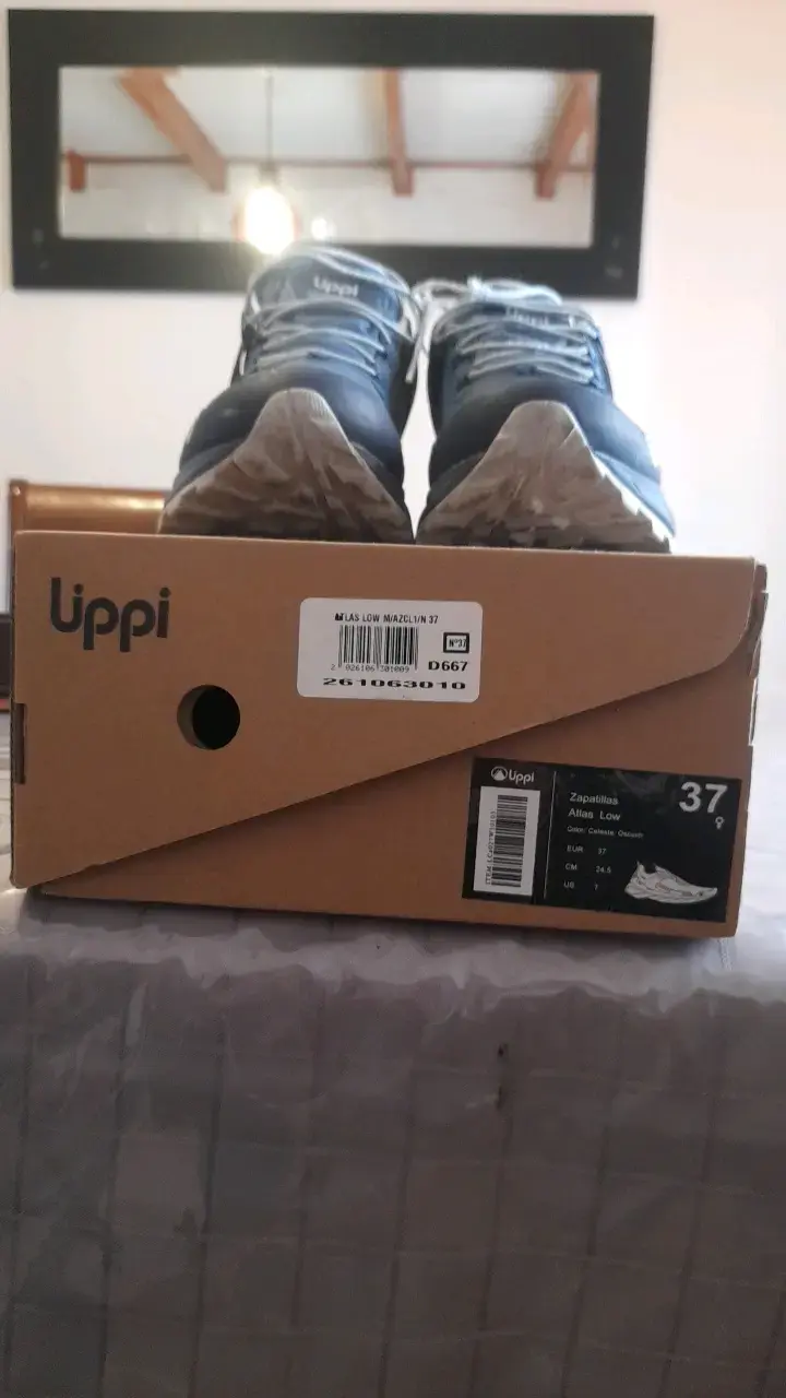 Zapatillas de trekking lippi Vulcano azul - 5