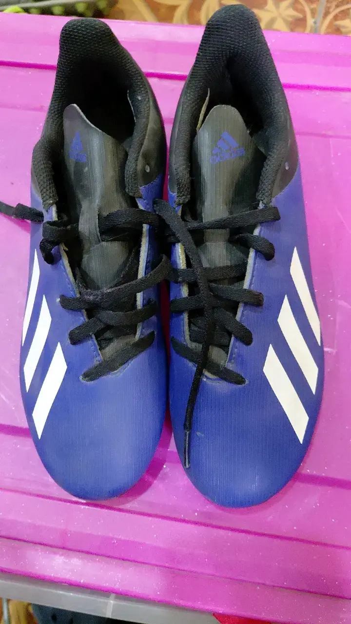 Zapatillas de fútbol Adidas azules para hombre - 1