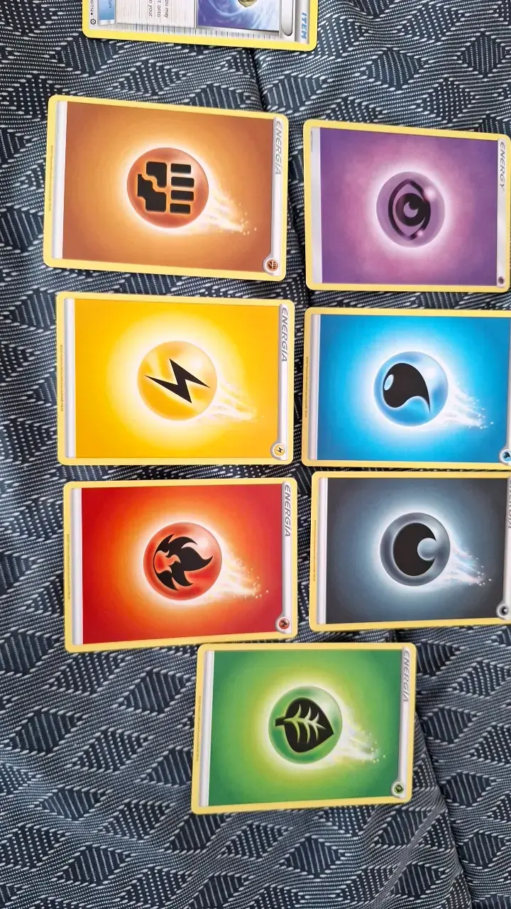 Lote de Cartas Pokémon planta - 5