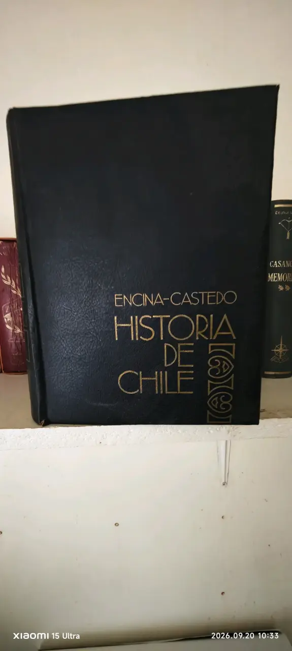 Colección de libros Historia de Chile Encina-Castedo - 1