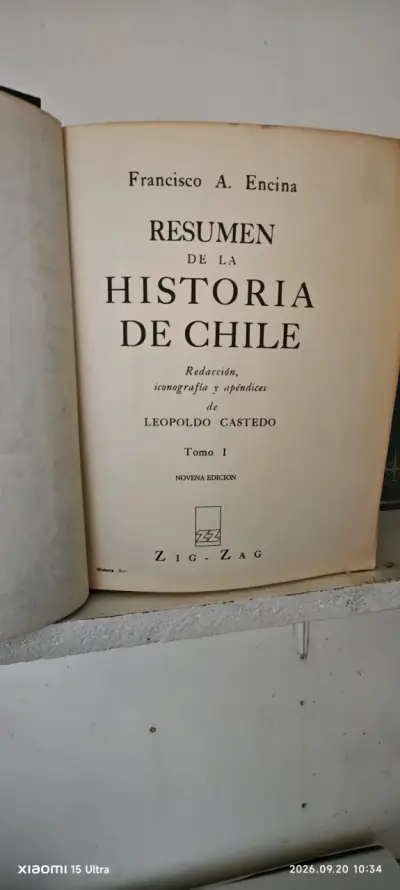 Colección de libros Historia de Chile Encina-Castedo - miniatura 3