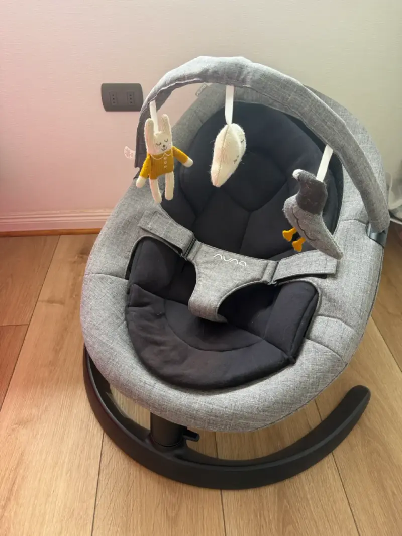 Silla mecedora Nuna Leaf Grow gris - 3
