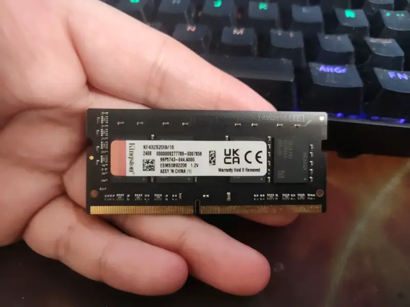 Memoria RAM Kingston Fury Impact DDR4 16GB 3200mts - 2
