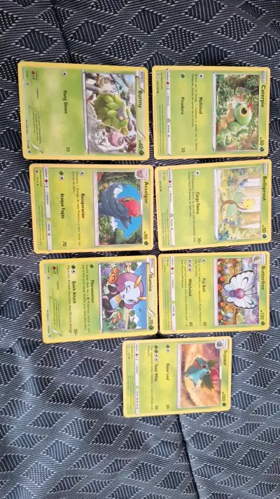 Lote de Cartas Pokémon planta 2 - miniatura 4