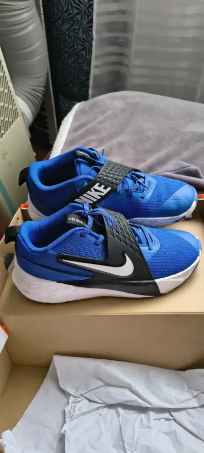 Zapatillas Nike Basketball Azules - miniatura 1