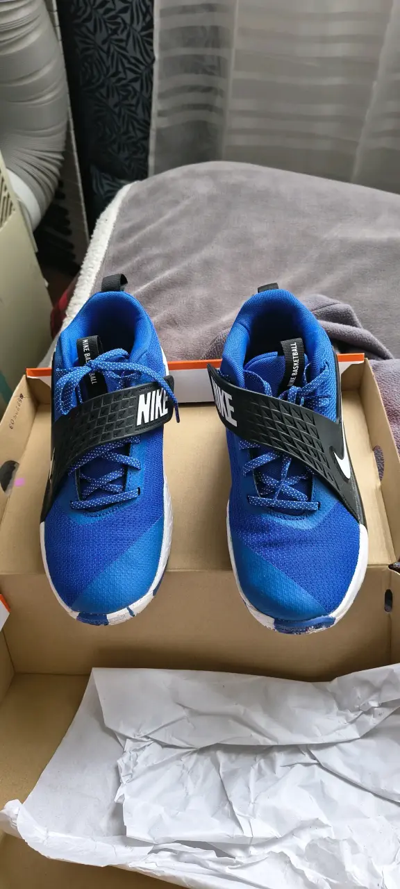 Zapatillas Nike Basketball Azules - 2