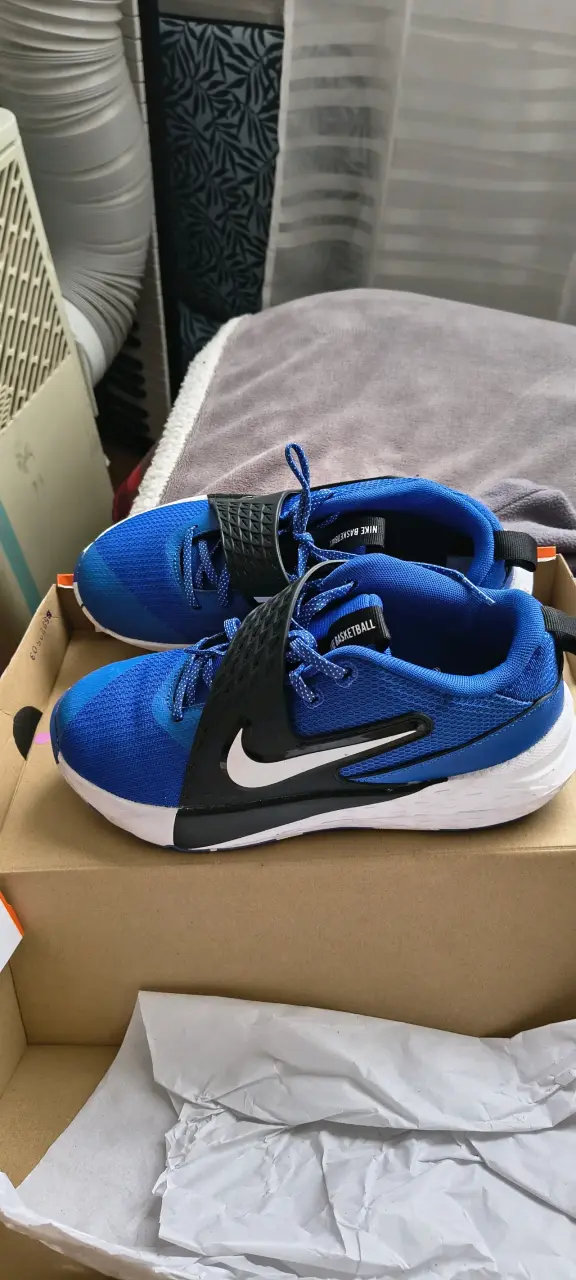 Zapatillas Nike Basketball Azules - 3