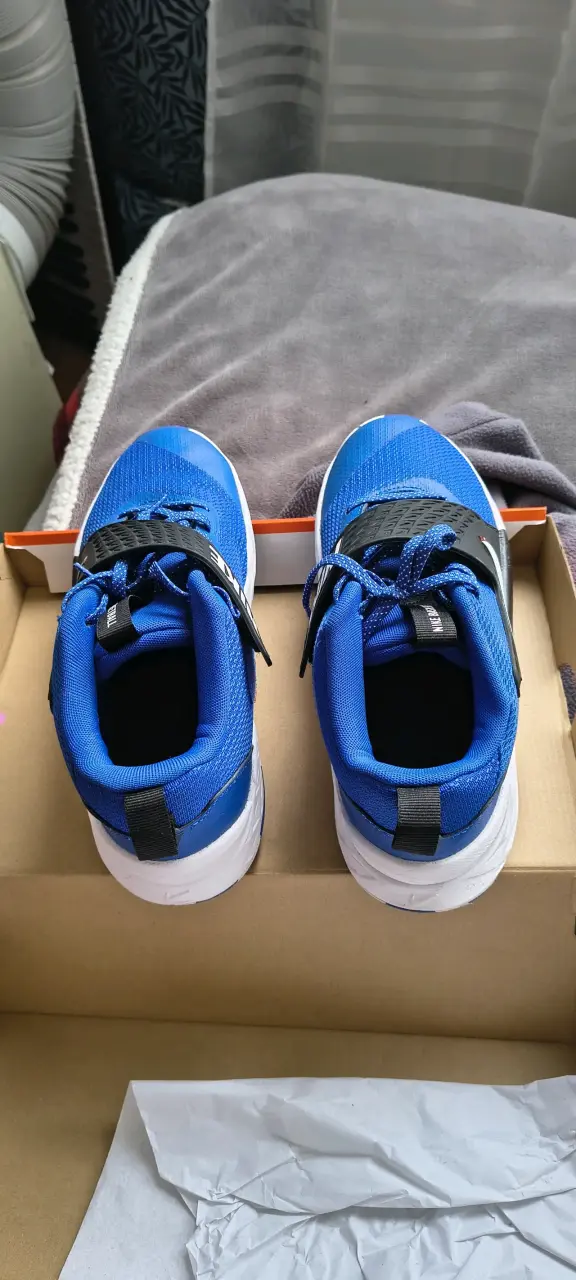 Zapatillas Nike Basketball Azules - 4