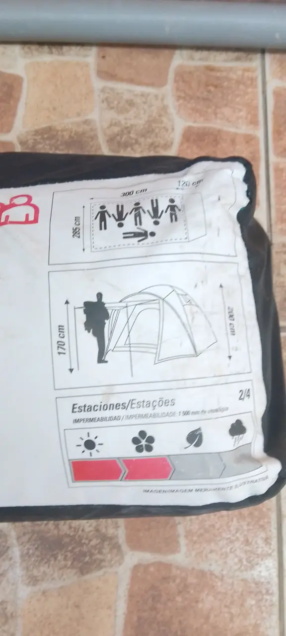 Carpa de camping para 6 personas - 4
