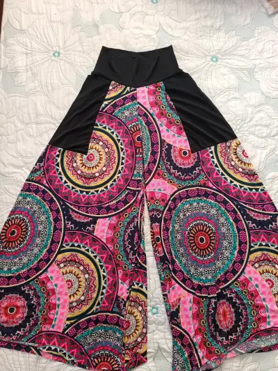 Pantalones palazzo - miniatura 1