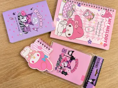 Pack Libretas My Melody + Kuromi Proarte | 4 unida - miniatura 1