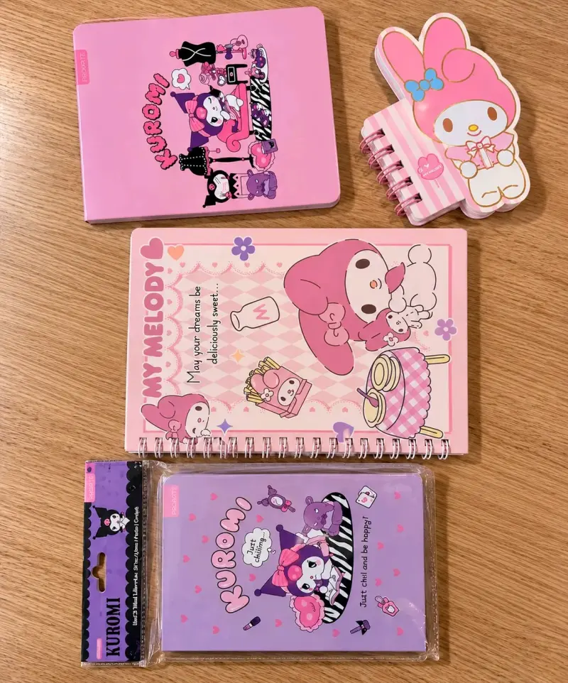 Pack Libretas My Melody + Kuromi Proarte | 4 unida - 3