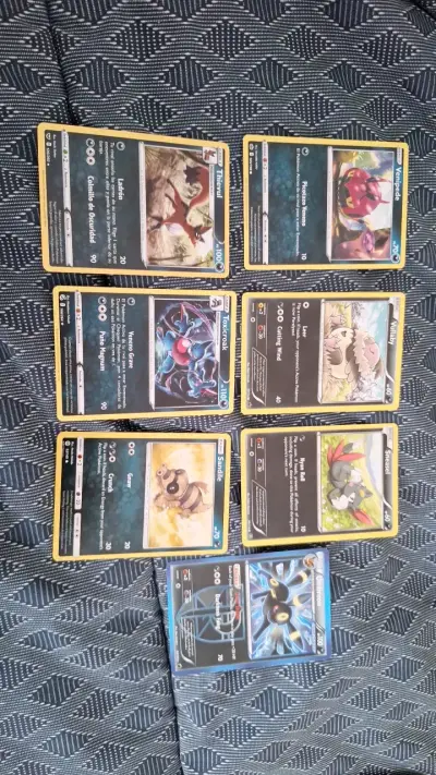 Lote de cartas Pokémon oscuro - miniatura 1