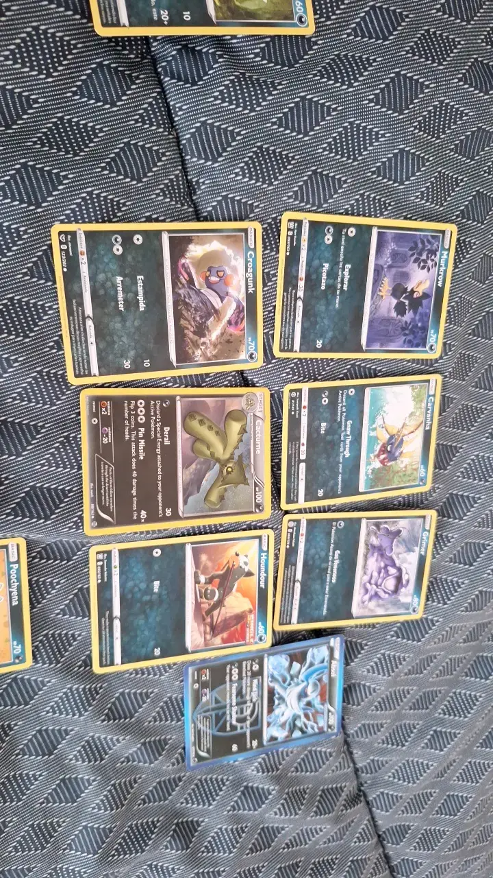 Lote de cartas Pokémon oscuro - 3