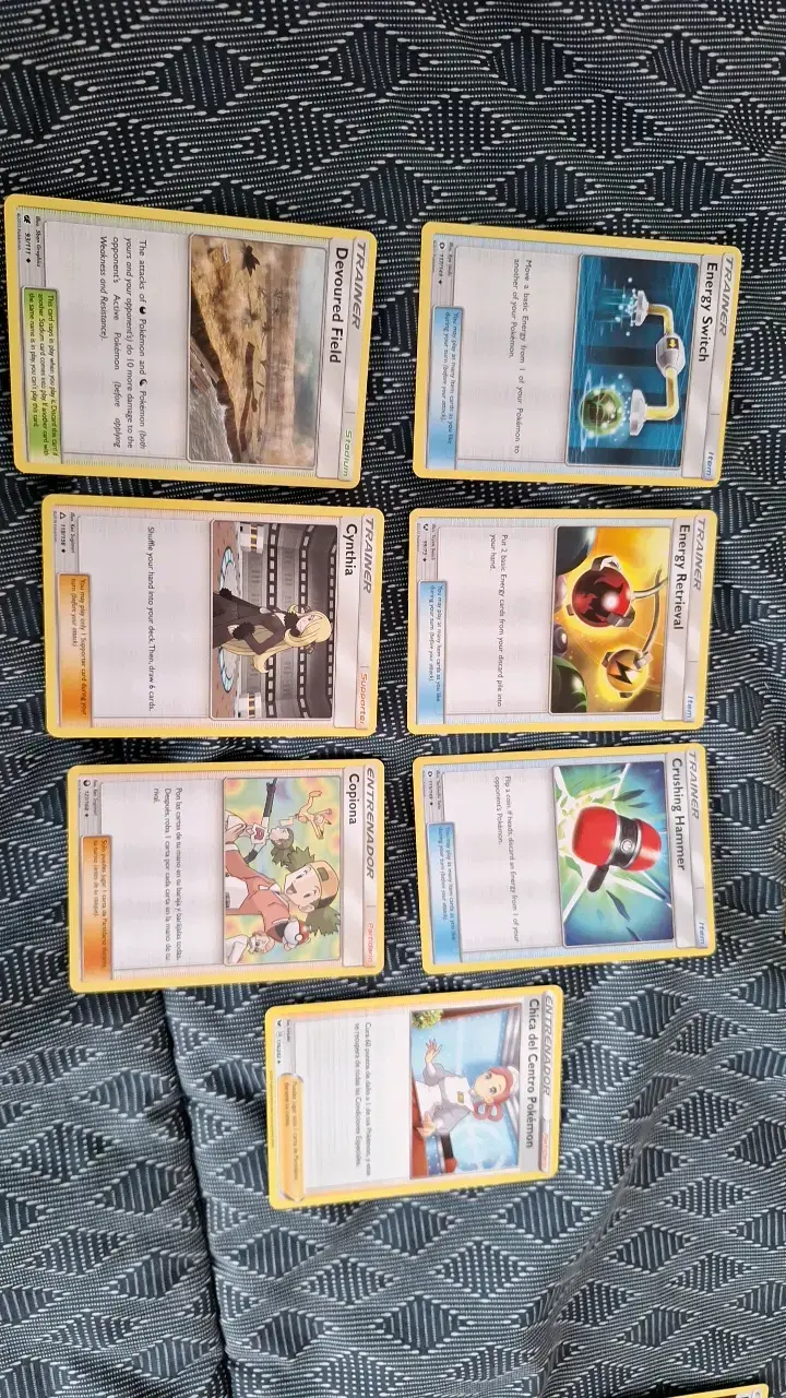 Lote de cartas Pokémon oscuro - 5
