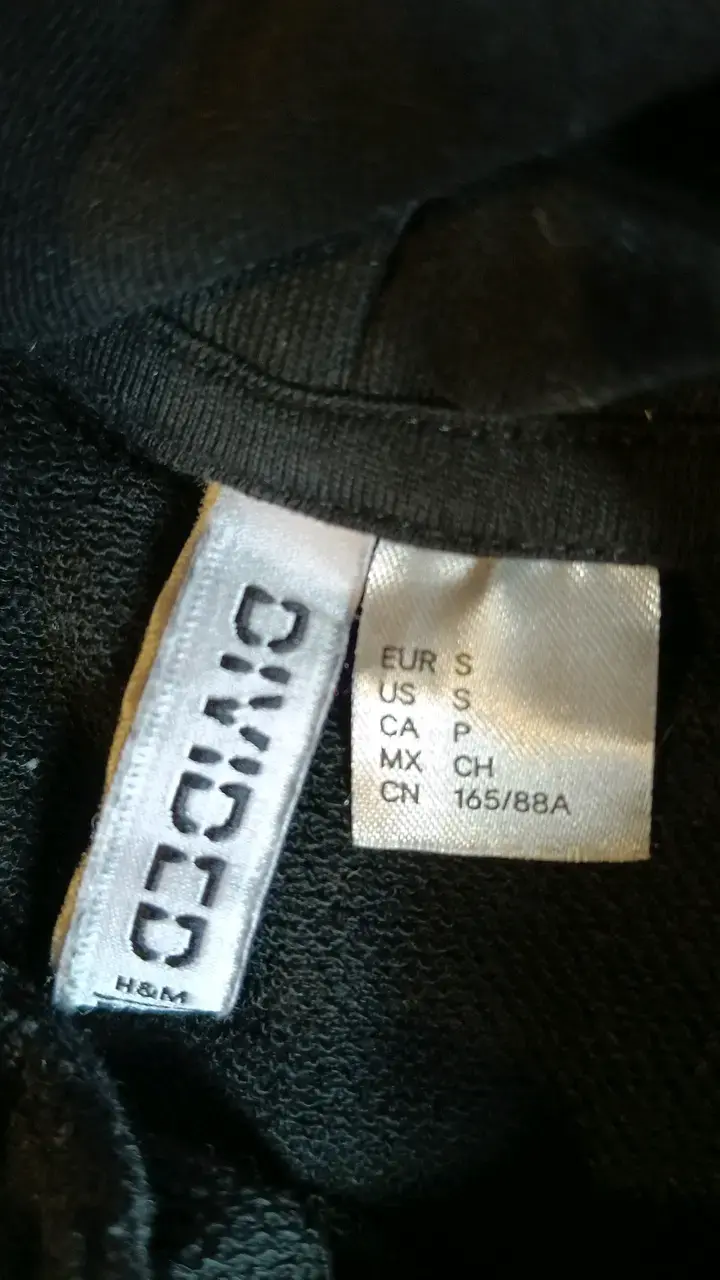 Chaleco sin mangas negro H&M con capucha - 3