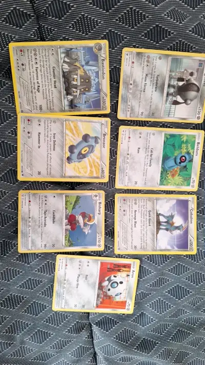 Lote de cartas Pokémon acero - miniatura 1