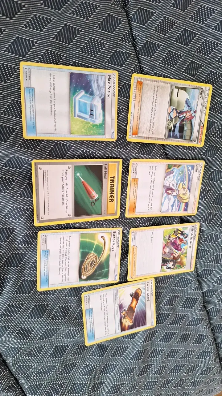 Lote de cartas Pokémon acero - 6
