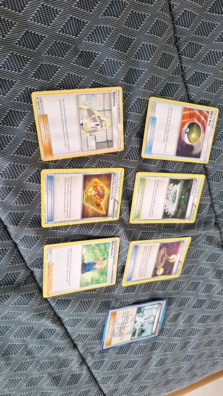 Lote de cartas Pokémon tipo fuego - 5