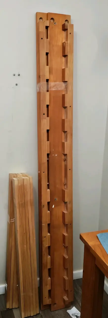 Cama 1 plaza madera con diseño modular - 2