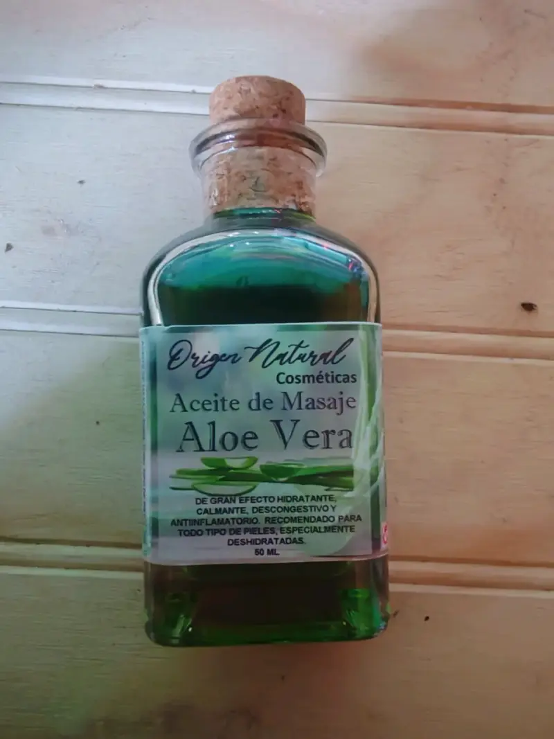 Aceite de masaje Aloe Vera 50 ml