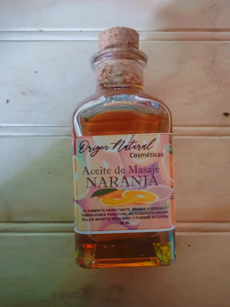 Aceite de masaje de naranja Origen Natural
