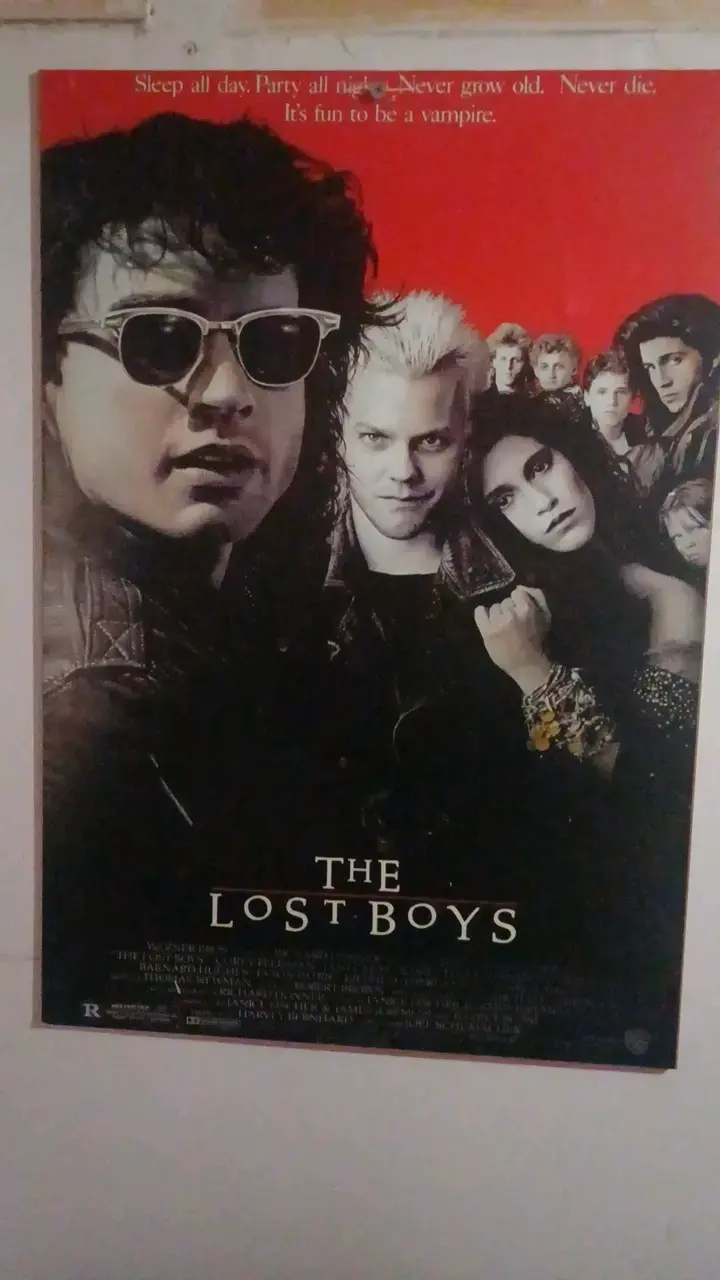 Afiche de película The Lost Boys