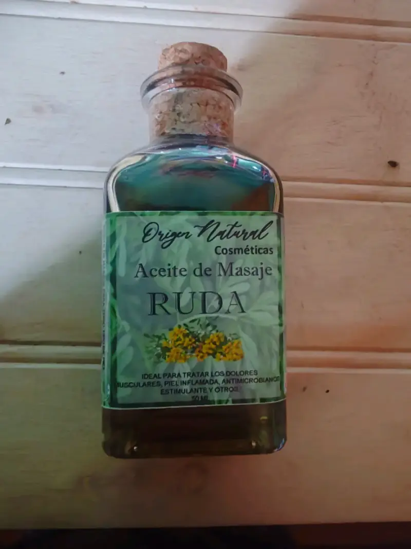 Aceite de Masaje Ruda Origen Natural 50ml