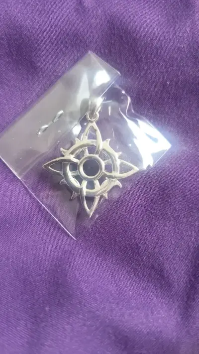 Colgante de plata con Nudo de Bruja - miniatura 3