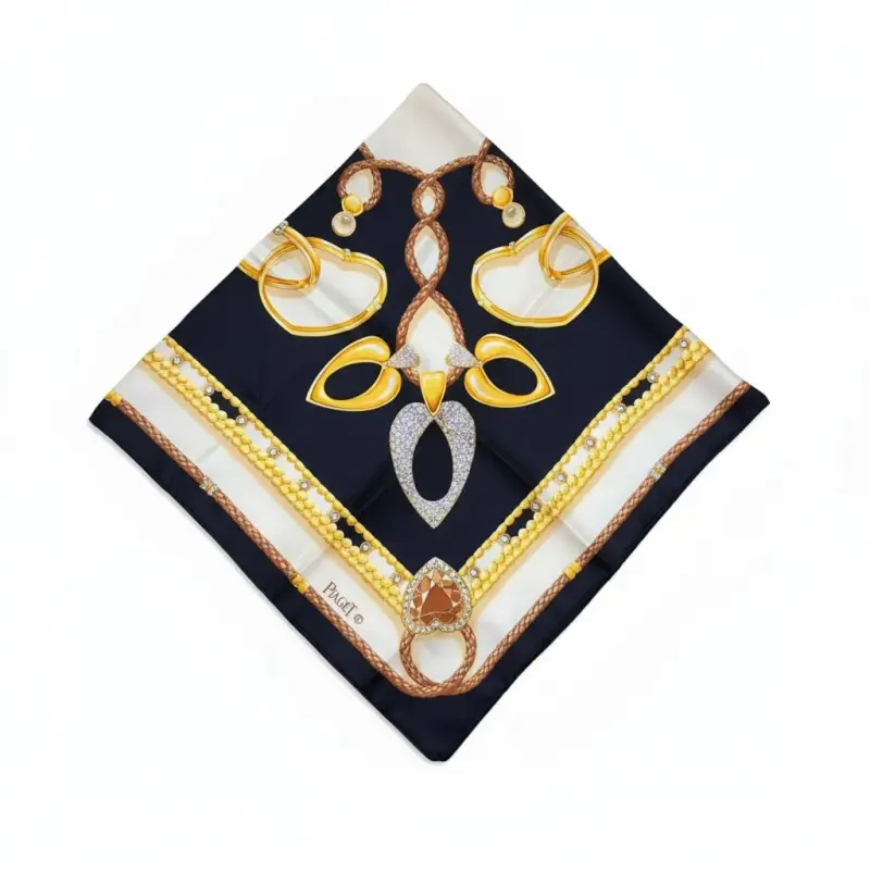 Pañuelo 100% Seda Piaget Made in Italy - 2