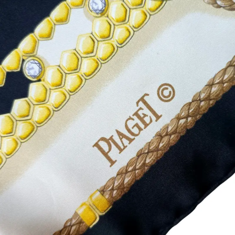 Pañuelo 100% Seda Piaget Made in Italy - 3