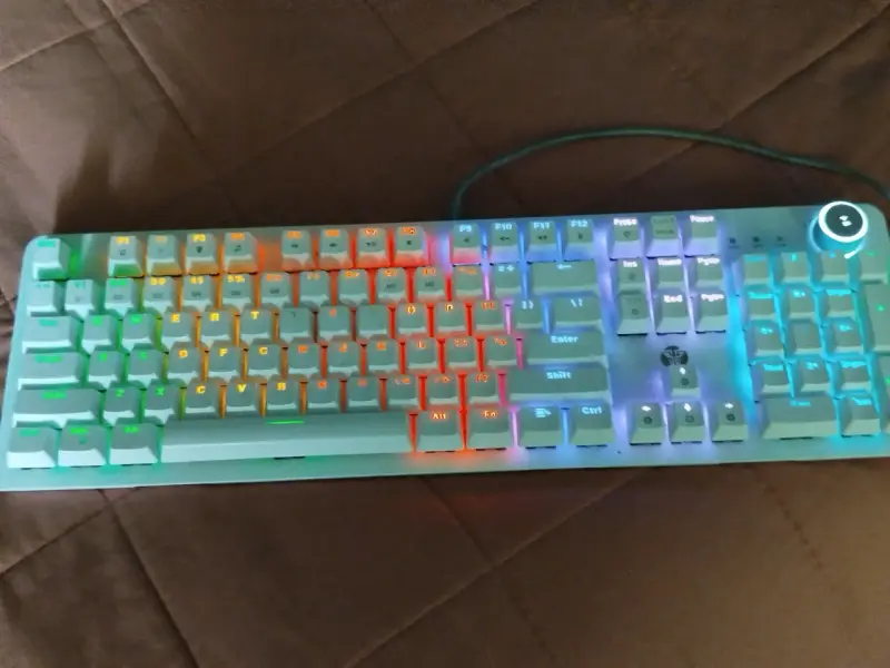 Teclado mecánico fantech maxpower mk853 rgb - 3