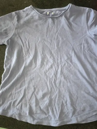 Polera básica color lila para mujer - miniatura 2