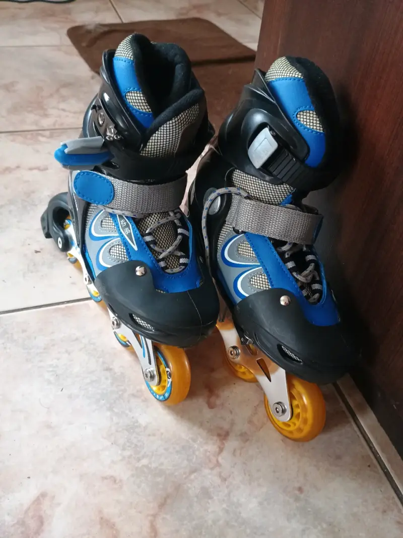 Patines en línea azules para niños - 1