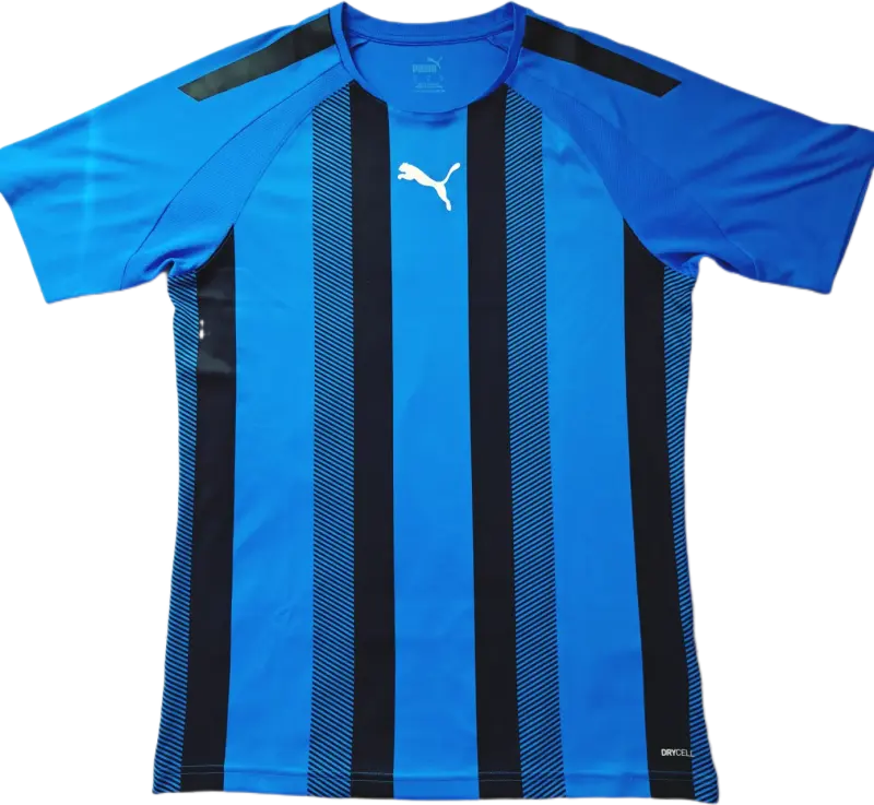 Camiseta deportiva azul y negra Puma DryCell