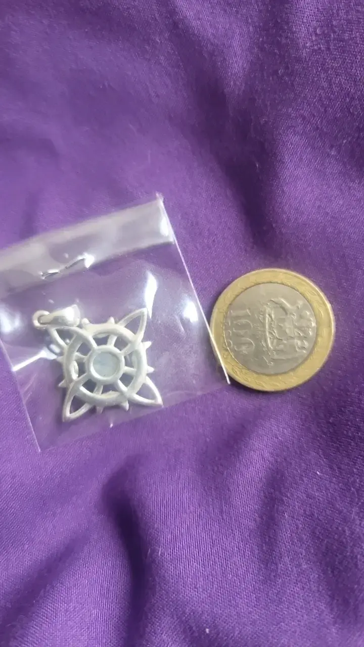 Colgante de plata con piedra luna - 3