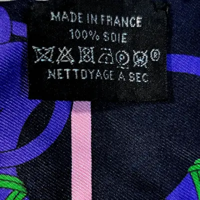 Pañuelo Twilly de Seda Hermès Paris original - miniatura 4