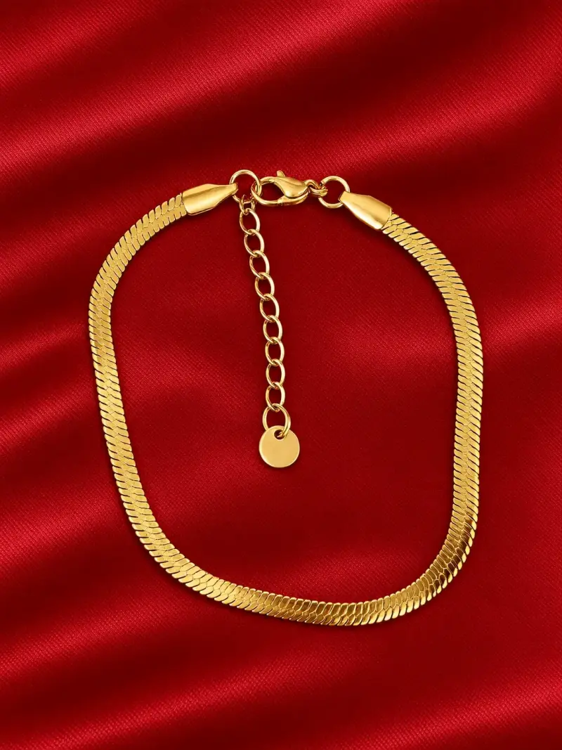 Pulsera de baño de Oro 18K con Cadena Ajustable - 1