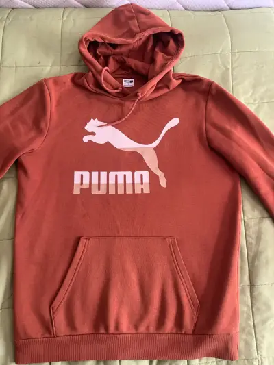 Polerón con capucha Puma marrón - miniatura 4