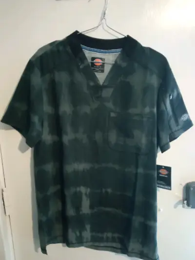Polera de trabajo Dickies verde camuflaje - miniatura 1