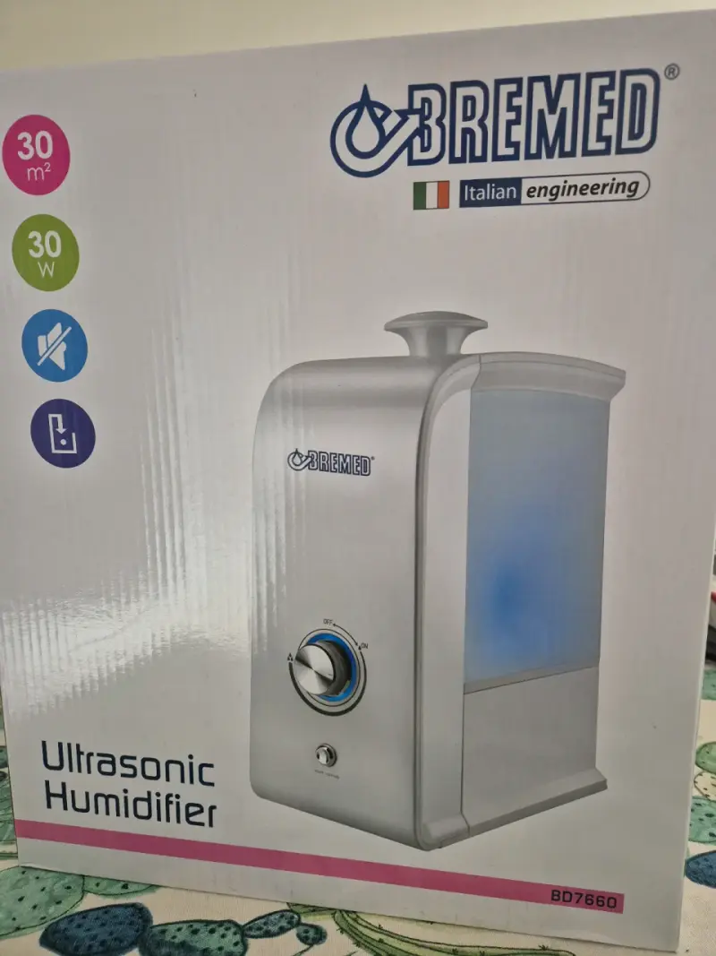 Humidificador ultrasónico Bremed BD7660 30m² - 2