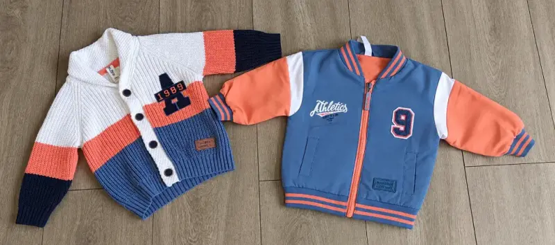 Lote black and blue talla 6 meses - 1