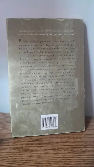 Libro 'Shanghai Baby' de Wei Hui - miniatura 2