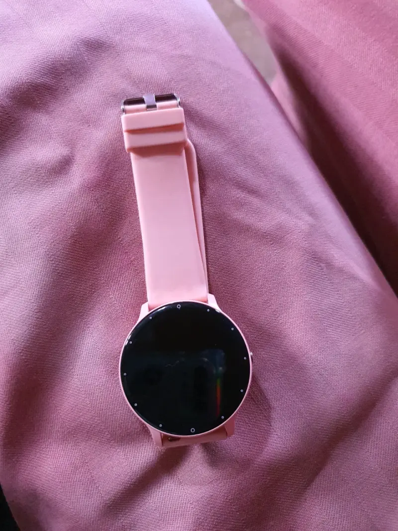 Reloj inteligente rosa - 1