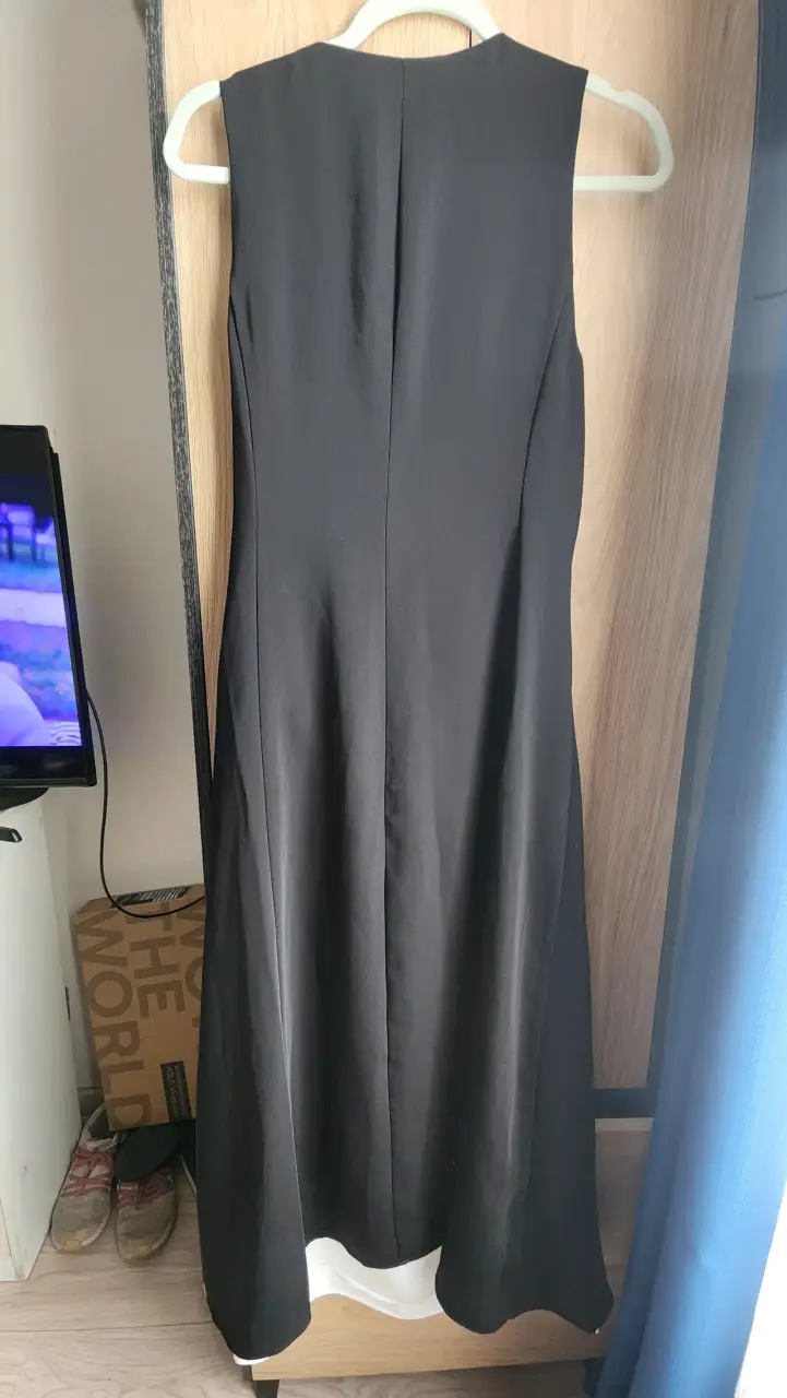 Vestido bicolor MNG Committed talla XL - 2