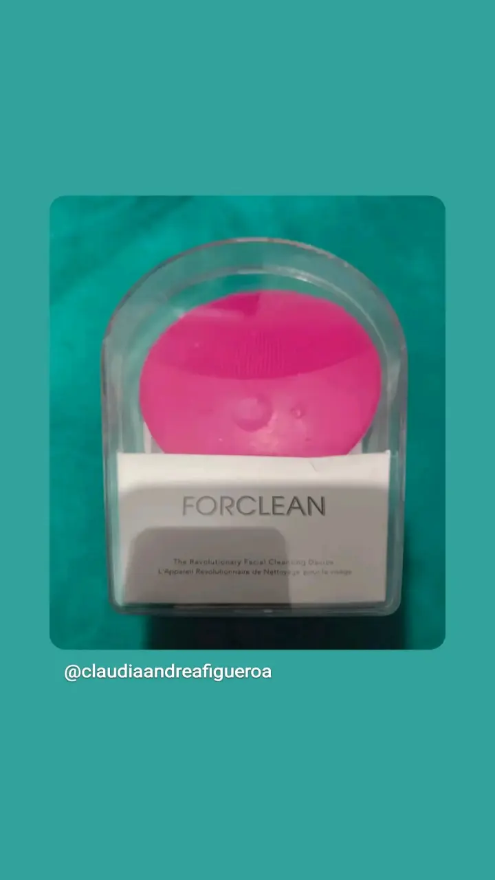 Dispositivo de Limpieza Facial Forclean Rosa