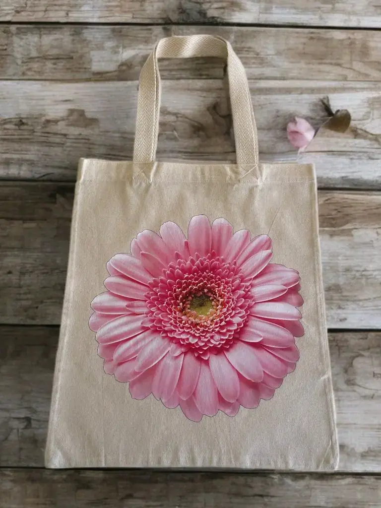 Bolsa de lona repelente al agua con diseño artesanal - 6