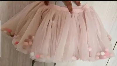 Falda tutú rosa para niña 12 a 24 meses - miniatura 2
