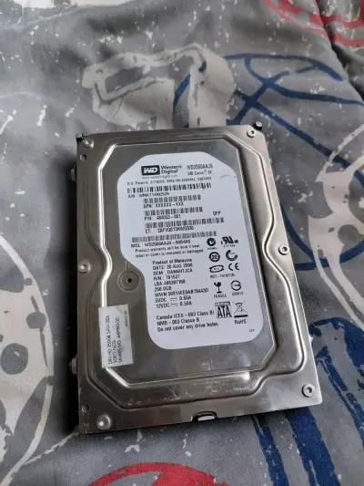 Disco duro interno Western Digital 250GB - miniatura 1